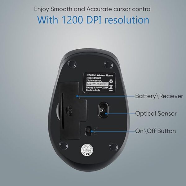 Dell Wireless Mouse D SELECT (DS-320) - Image 3