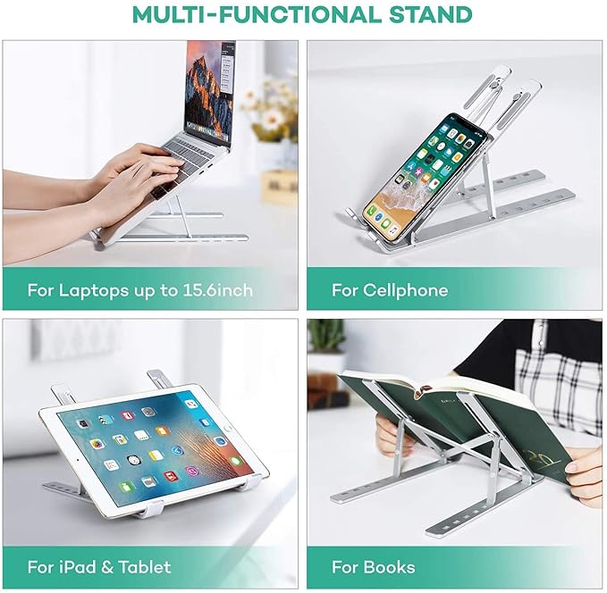 Aluminum Tablet Top Laptop Stand - Image 3